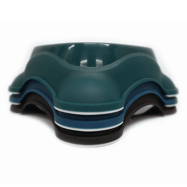 Durable Plastic Pet Bowl for Dogs & Cats - Non-Slip, Easy to Clean Pet Food and Water Dish - Perfect for Indoor, Outdoor, Travel, and Daily Feeding