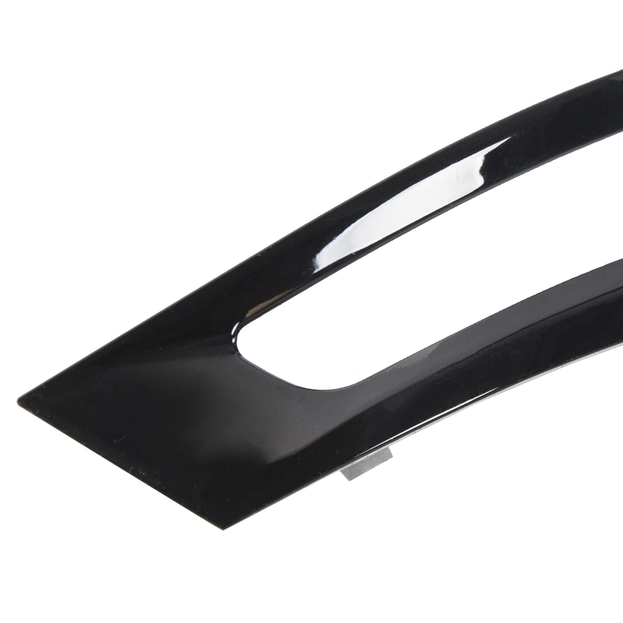 KUAFU Glossy Black Tail Light Lamp Cover Trim Bezel Kit Replacement for 2014-2020 Jeep Grand Cherokee (Fits Part Numbers 68220970AA, 68220968AA, 68219812AA, 68219813AA) - Perfect for Car Customization & Nighttime Driving Safety