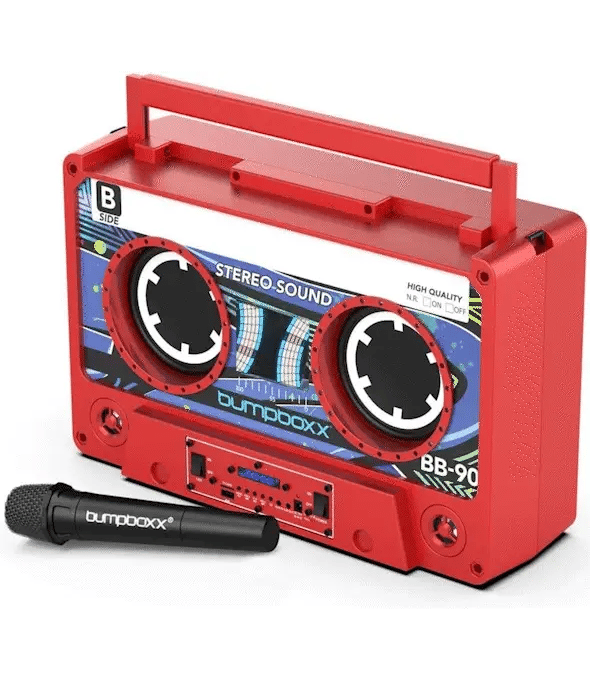 Bumpboxx Remixx Portable Bluetooth Boombox Speaker - Wireless Outdoor Party Speaker for Beach, Pool, Camping & Home Use