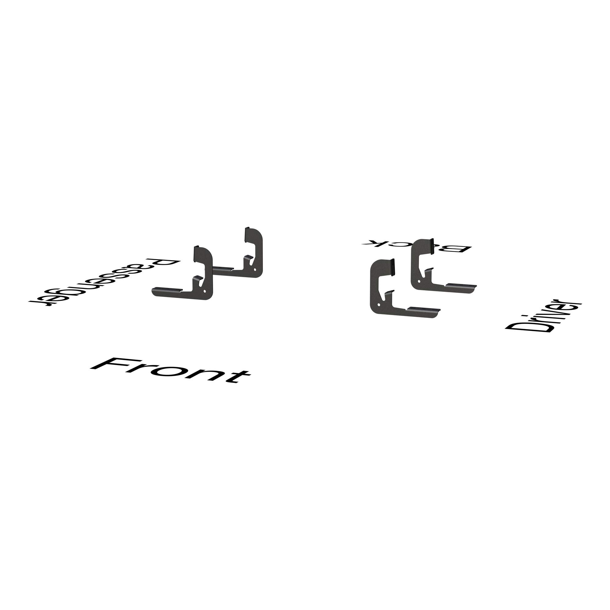 Luverne 571441 Heavy Duty Running Boards for Trucks - Non-Slip Step Bars with Textured Surface - Perfect for Chevy, Ford, Ram & GMC Pickup Trucks (Black) - Ideal for Off-Roading, Work Sites & Daily Use