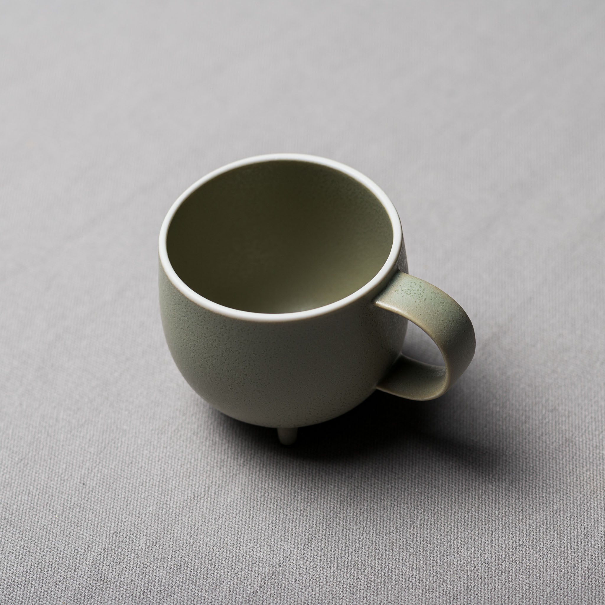 Marumi Series Three Legs Round Mug Cup 180ml - Perfect for Coffee, Tea & Hot Drinks at Home or Office