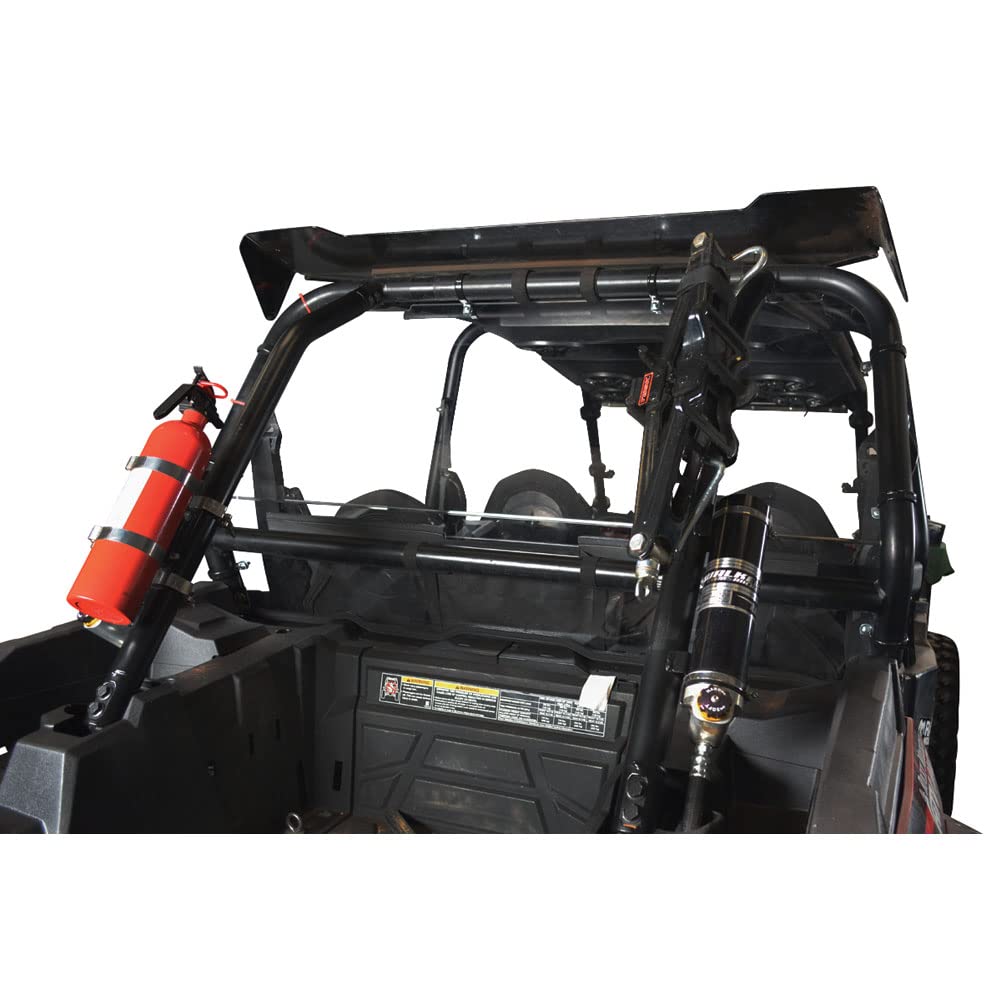 Scratch-Resistant Tusk UTV Polycarbonate Rear Window Clear for Polaris RZR S 900 EPS (2015-2020) - Durable Off-Road Protection for Trail Riding & Desert Adventures