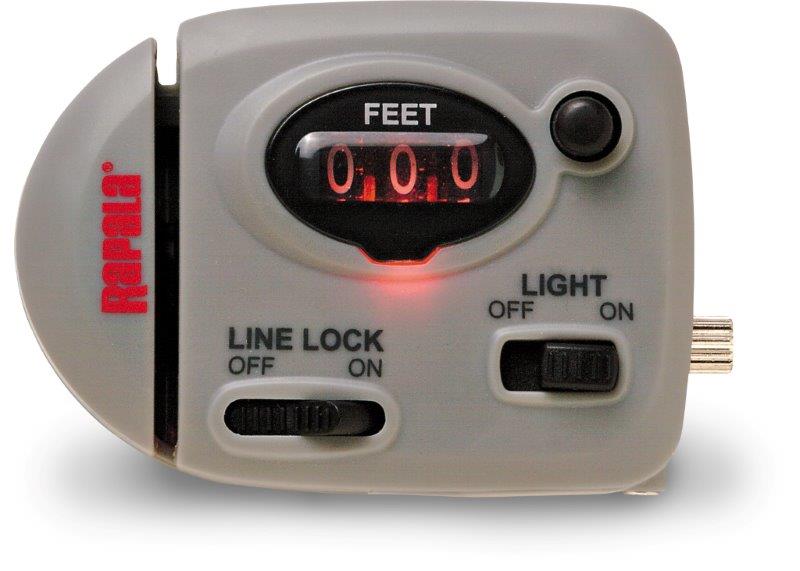 Rapala Lighted Line Counter Fishing Reel - Accurate Depth Measurement for Night Fishing & Trolling | Perfect for Bass, Walleye, and Salmon Anglers