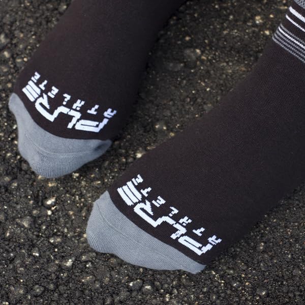 Diabetic Socks for Men & Women - Breathable Loose Fit Non-Binding Crew Socks for Neuropathy & Circulation - 3/6 Pair Pack - Ideal for Daily Wear, Diabetes Care & Comfortable Foot Support