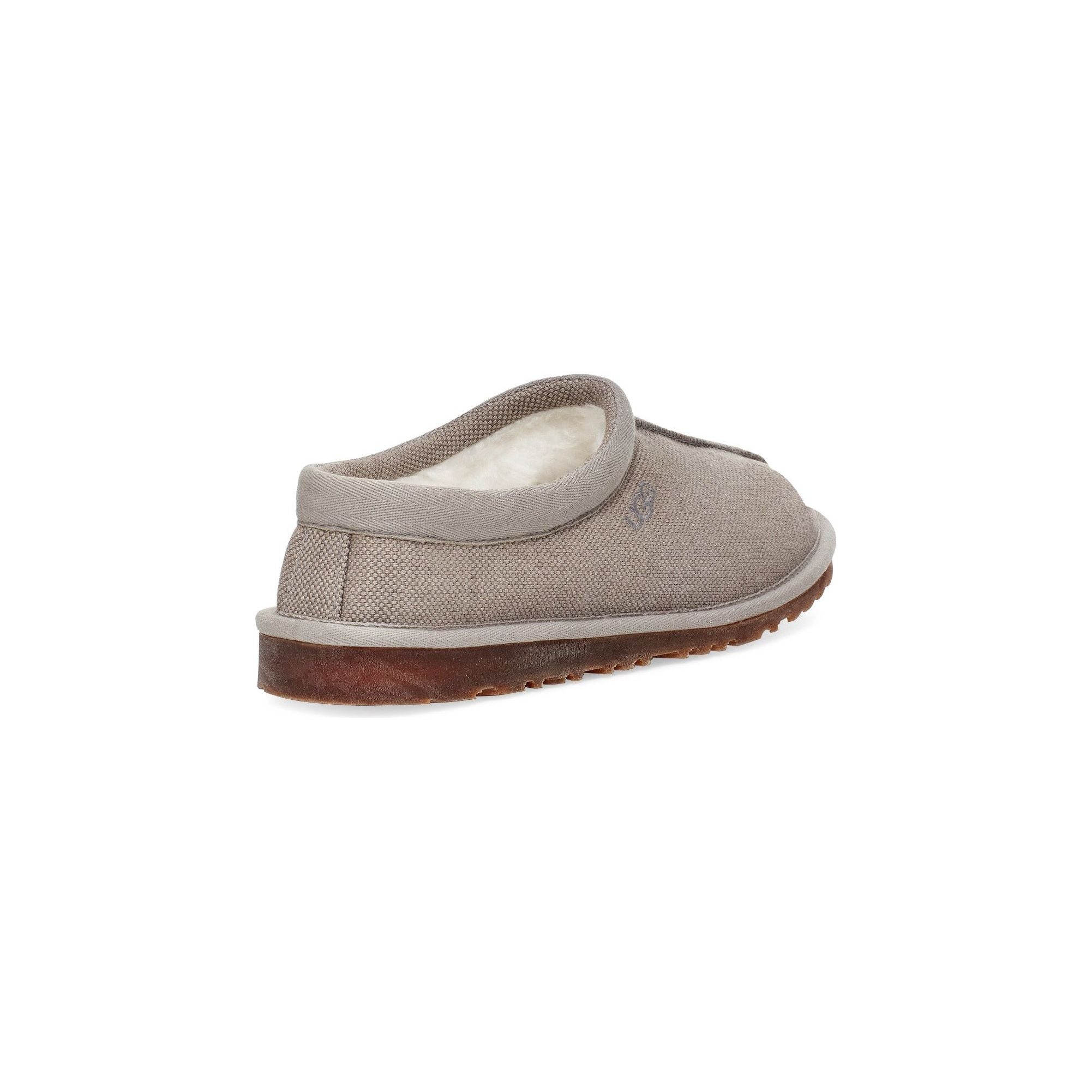 UGG Men's Tasman Natural Slipper - Comfortable Wool Slippers for Men in Wheat Brown | Indoor/Outdoor House Shoes for Relaxing at Home