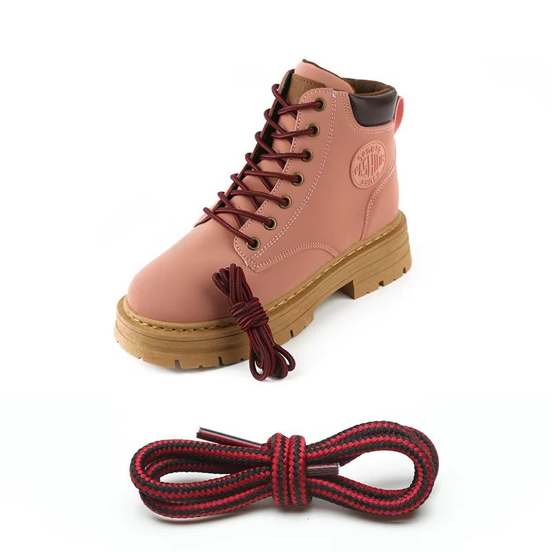 Durable Round Boot Laces for Hiking & Work Boots - Heavy Duty Shoelaces for Outdoor, Military & Casual Wear