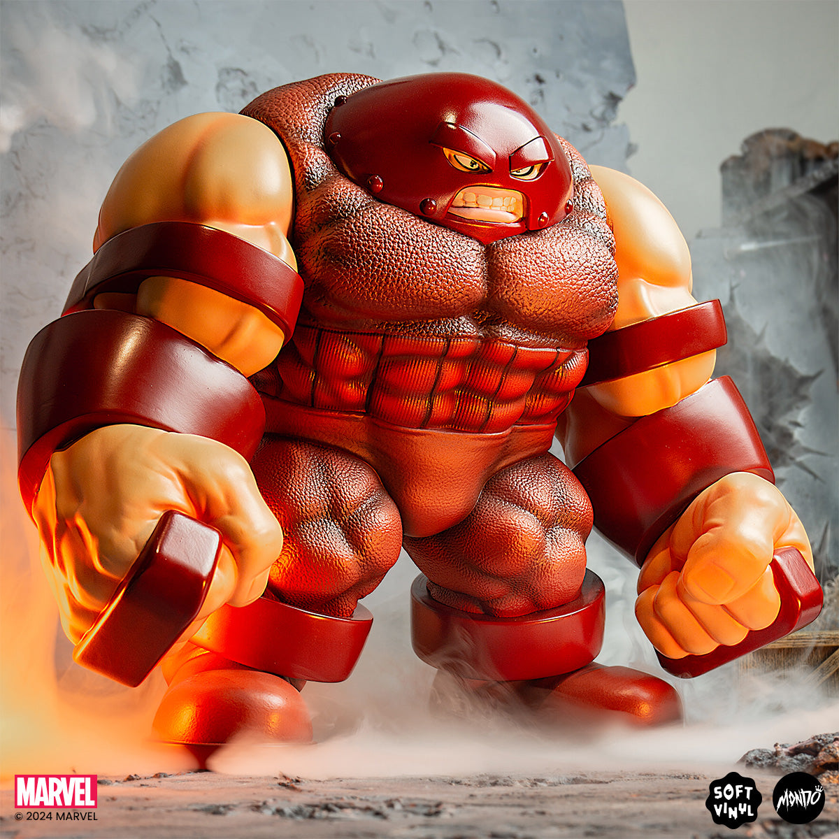 Juggernaut Soft Vinyl Collectible Figure - Limited Timed Edition - Perfect for Marvel Fans Display & Comic Book Collections