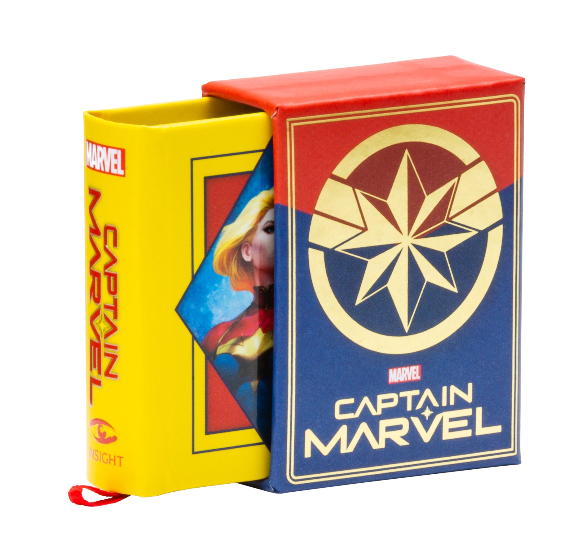 Captain Marvel: The Tiny Book of Earth's Mightiest Hero | Mini Marvel Comics Collection | Perfect for Superhero Fans & Comic Book Collectors | Great Gift for Birthday, Christmas & Cosplay Events