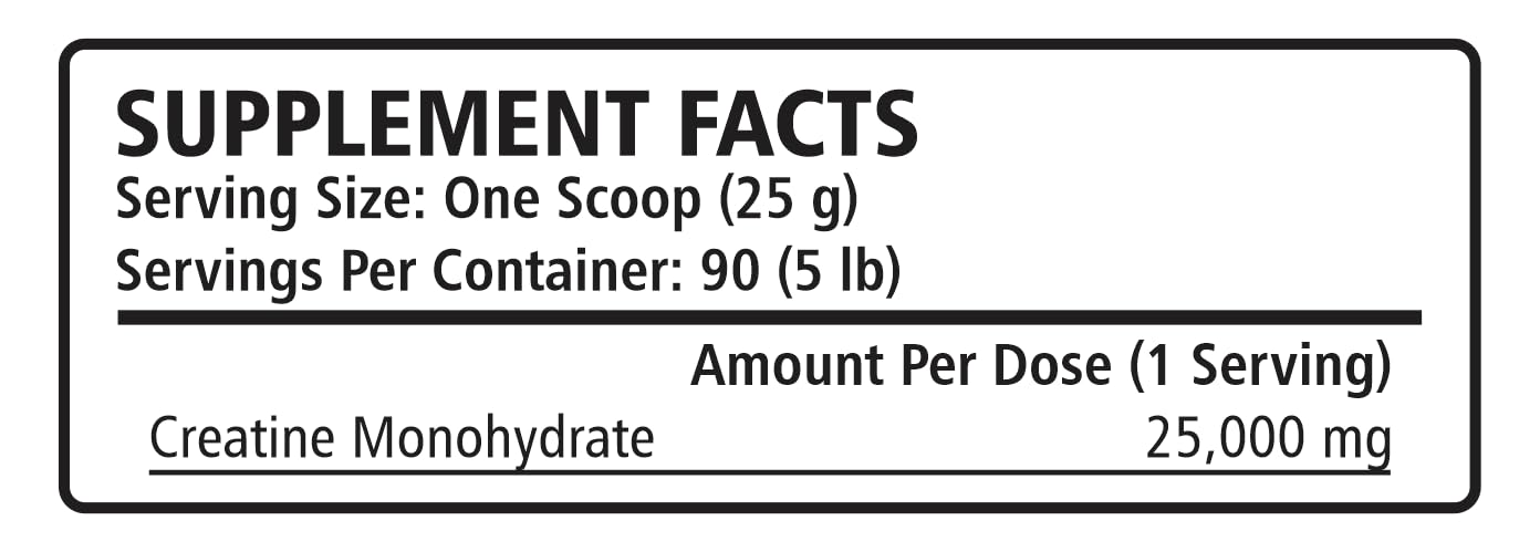 Creatine 5K - Premium Muscle Support & Recovery Supplement for Horses | 5 lb (90 Servings) | Boosts Energy, Strength & Endurance | Ideal for Training & Performance Enhancement