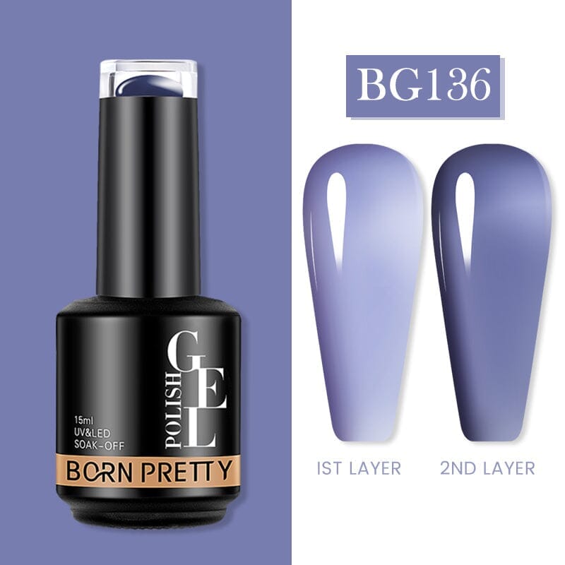 Nude Jelly Gel 15ml - Natural-Looking Nail Polish for Everyday Wear | Perfect for Manicures, Pedicures & Salon Use