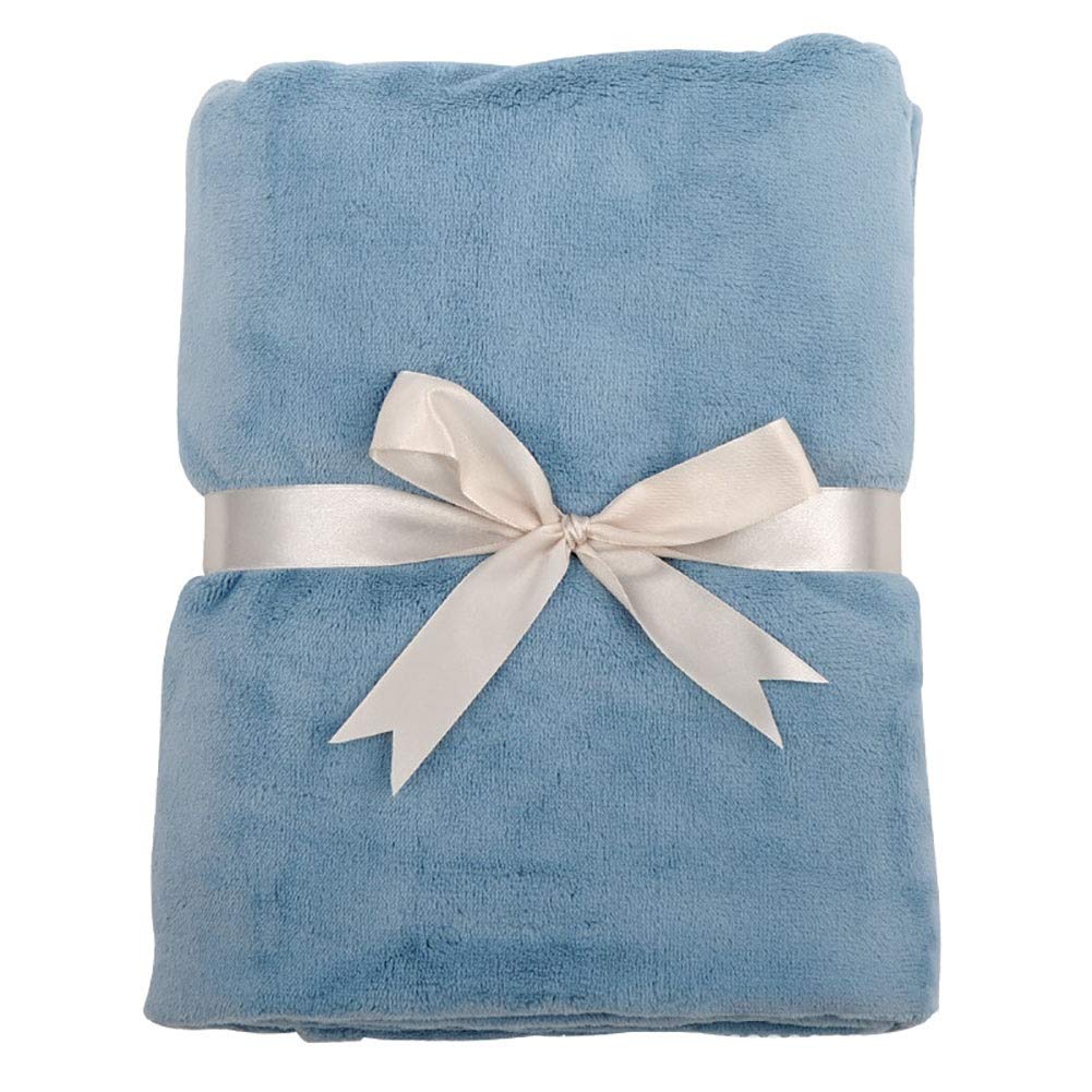 Premium 100% Polyester Microfiber Blanket - Ultra Soft Fluffy Fleece Throw for Sofa, Bed & Travel - Warm Cozy Skin-Friendly Blanket for Home, Office & Camping Use