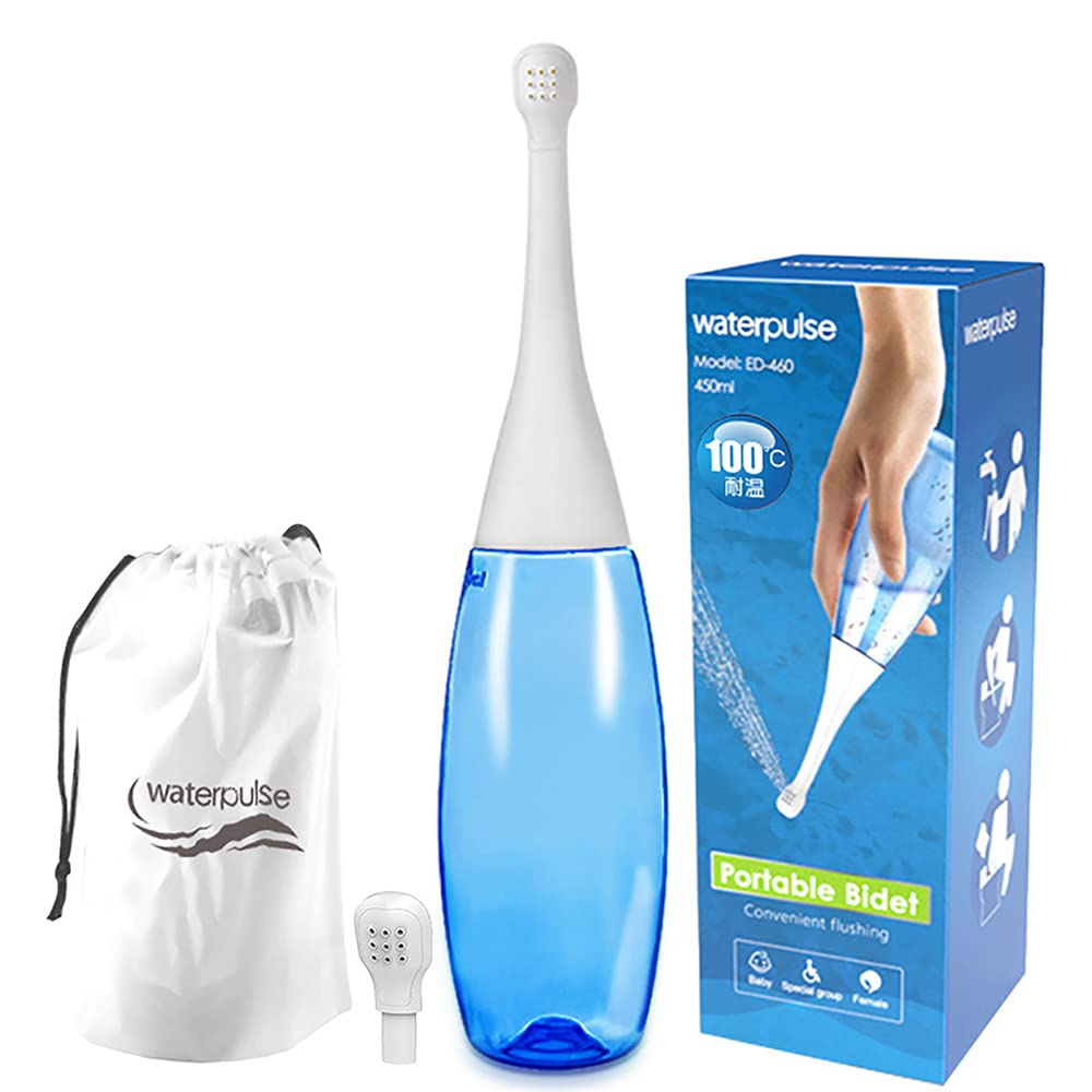 Darate Portable Bidet for Toilet - 450ml Handheld Personal Hygiene Bottle for Postpartum Care, Travel & Camping - Perfect for Outdoor Use, Road Trips & Emergency Cleanups