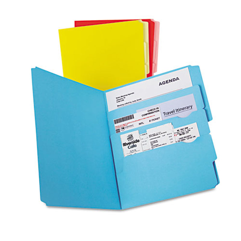 24-Pack Letter Size File Folders - Organize Documents Efficiently for Office, School, and Home Use
