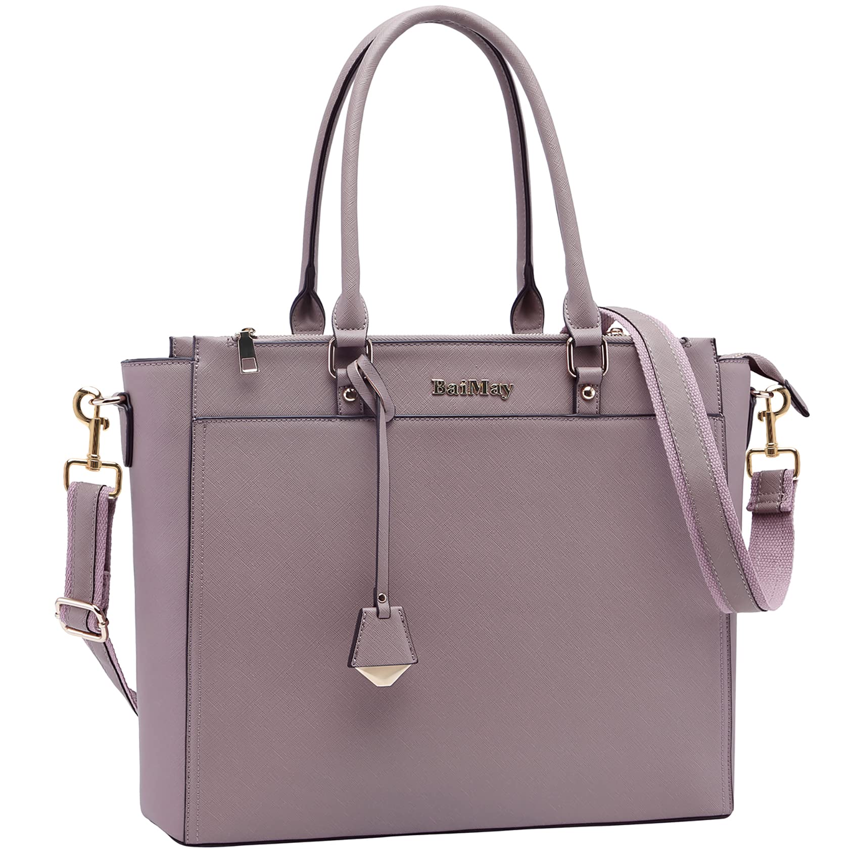 Stylish Women's Laptop Tote Bag for 15.6-17 Inch Notebooks - Large Work Bag with Multiple Pockets for Professionals, Students & Travel - Perfect Gift for Mother's Day, Graduation & Birthdays (Office, University, Business Trips & Commuting)