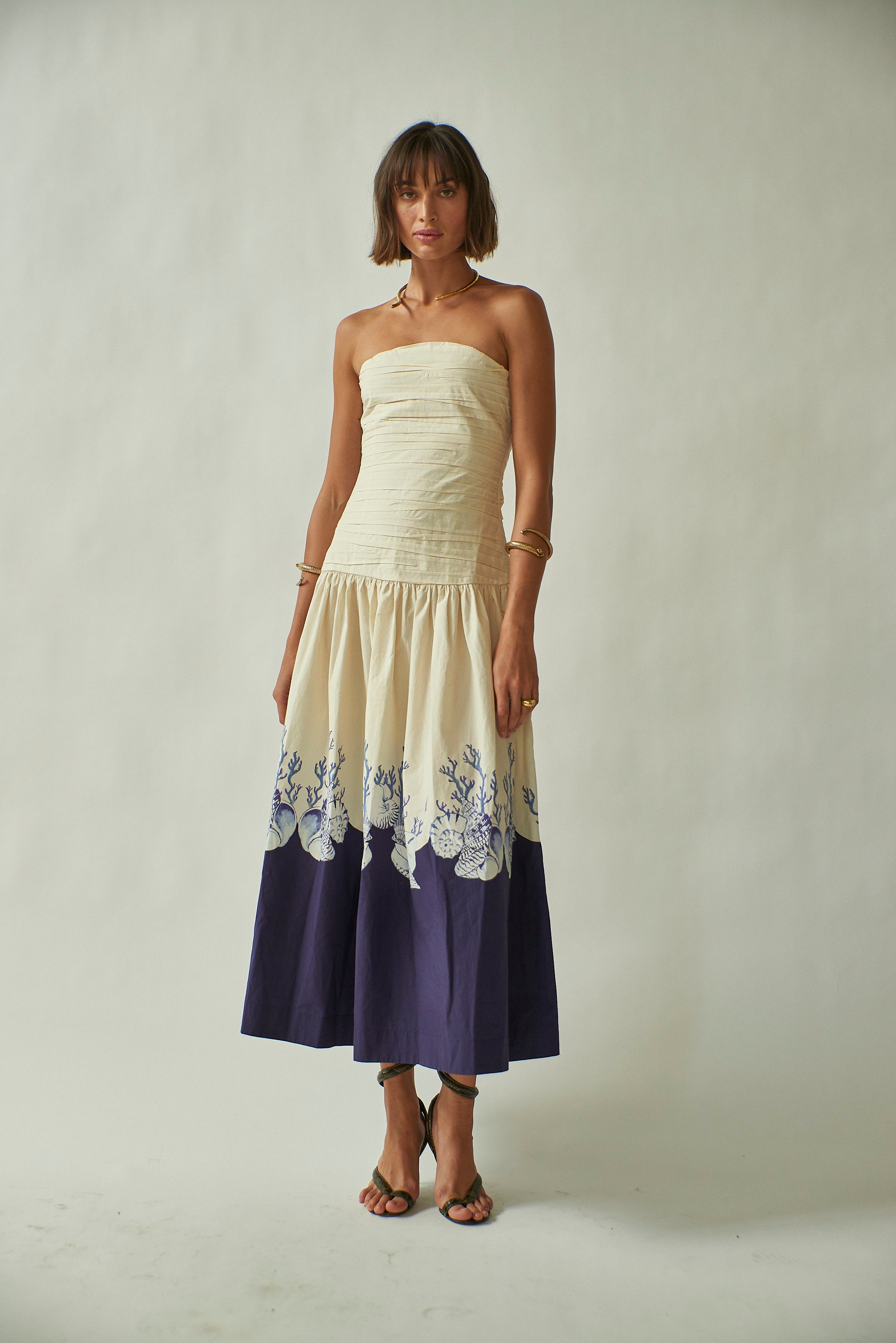 Elegant Mesh Midi Dress for Women - Summer Boho Flowy Maxi Dress with Floral Embroidery | Perfect for Beach Vacations, Weddings & Date Nights