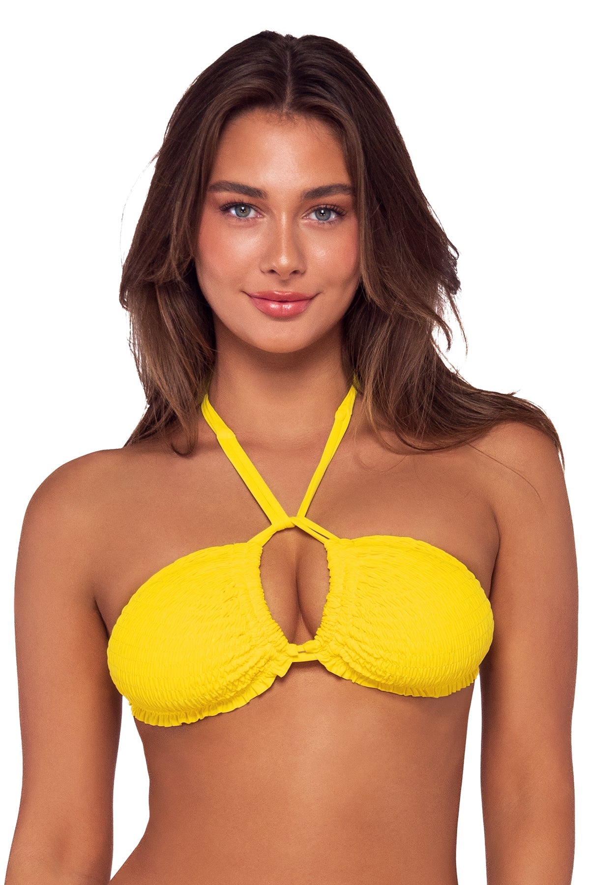 Daffodil Kali Triangle Bikini Top for Women - Swimwear & Beachwear - Comfortable & Stylish Bikini for Swimming, Surfing, and Summer Vacations
