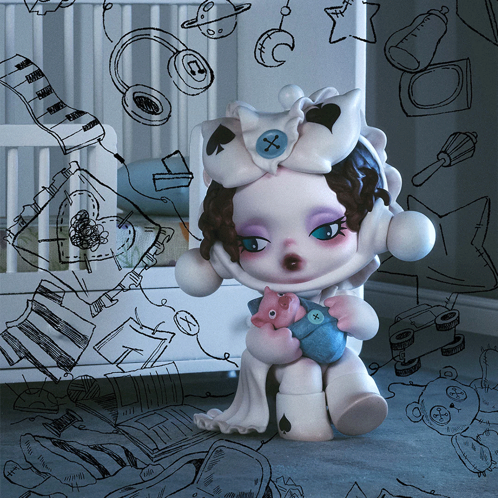 SkullPanda Blind Box Collectible Figures - Cute & Unique Mystery Toys for Collectors & Gifts (Everyday Wonderland Series) - Perfect for Display, Gifting & Surprise Unboxing Fun
