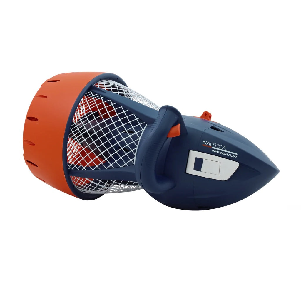 Nautica Navigator Sea Scooter - Portable Underwater Scooter for Snorkeling, Diving & Swimming | Lightweight & Powerful Water Propulsion Device for Ocean Adventures & Pool Fun
