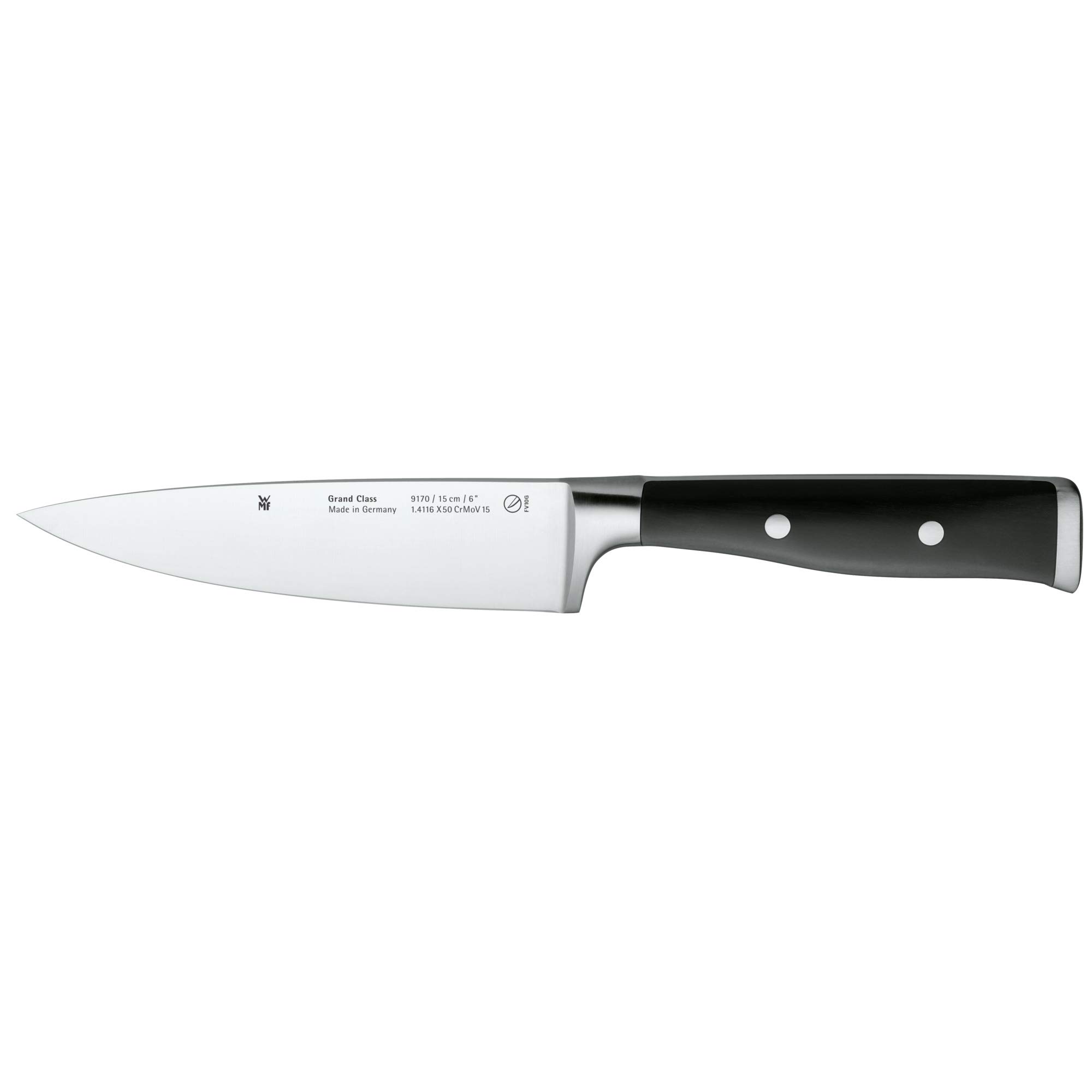 WMF 15cm Grand Class Chef's Knife - Professional German Stainless Steel Kitchen Knife for Chopping, Slicing & Dicing - Perfect for Home Cooks & Professional Chefs
