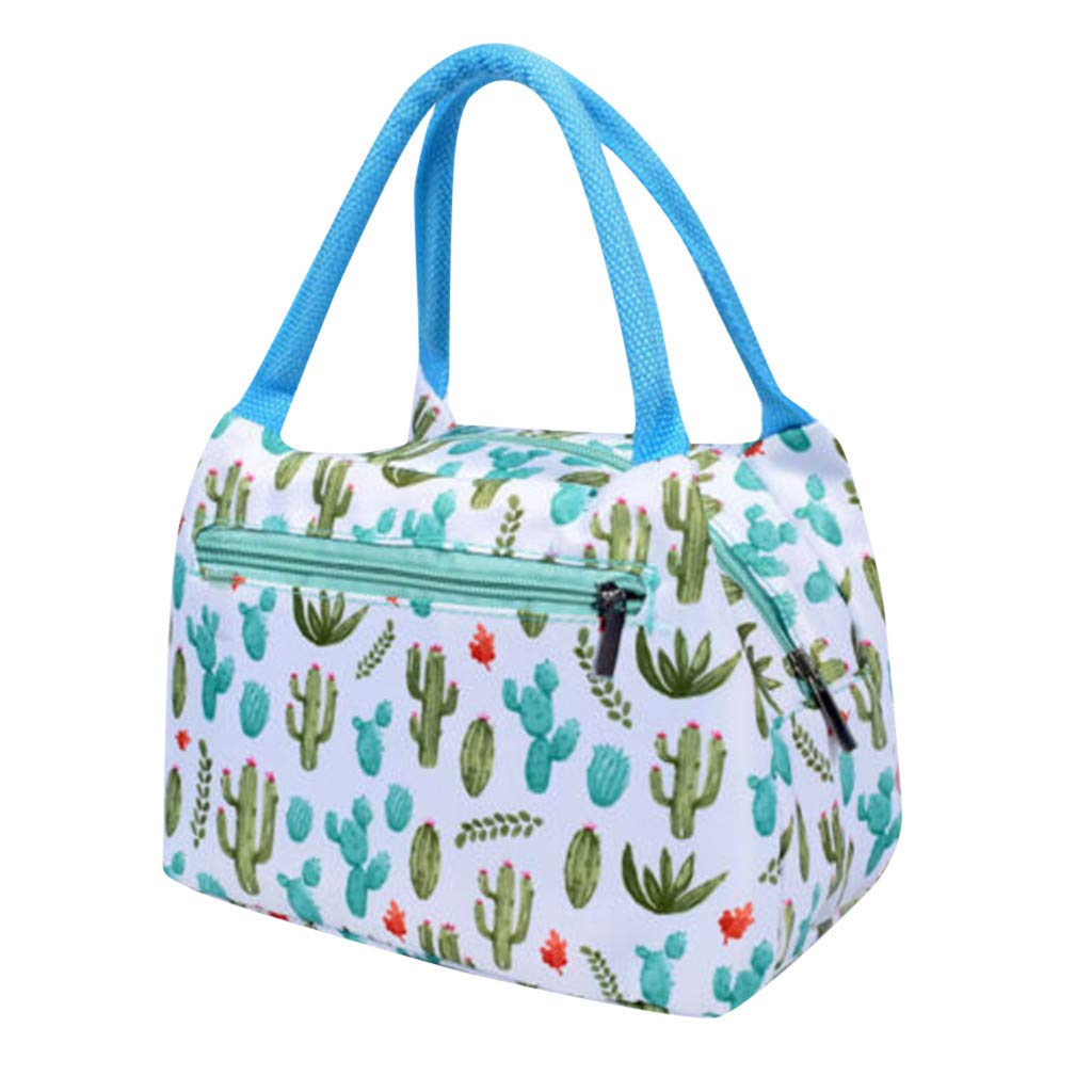 Atezch Insulated Lunch Bag for Kids & Women - Waterproof Picnic Lunch Tote for School, Office & Outdoor Activities - Keeps Food Fresh & Cool All Day