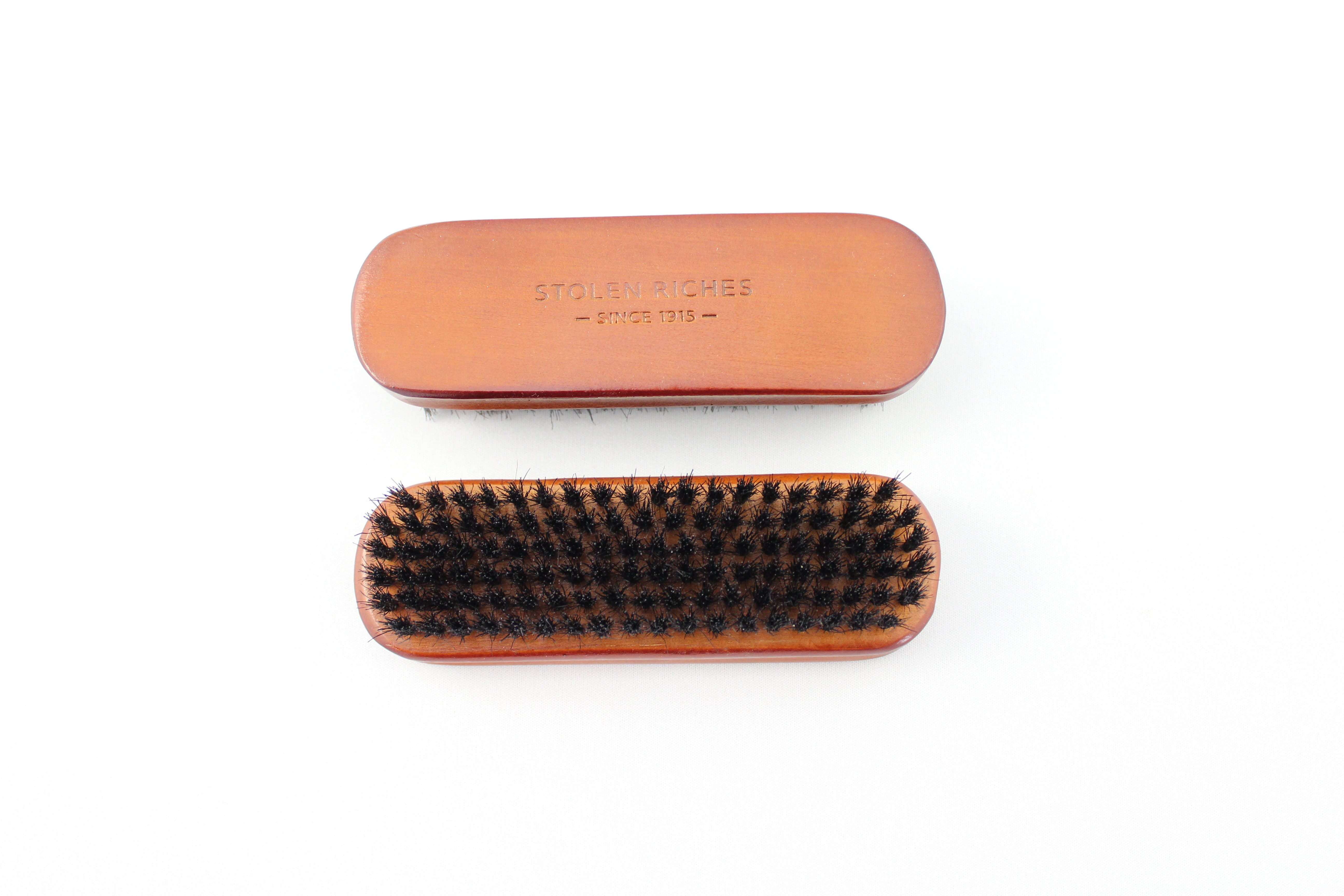 Premium Shoe Brush for Men & Women - Soft Bristle Shoe Cleaning Brush for Leather, Suede & Sneakers - Perfect for Shoe Care, Polishing & Maintenance at Home or Office