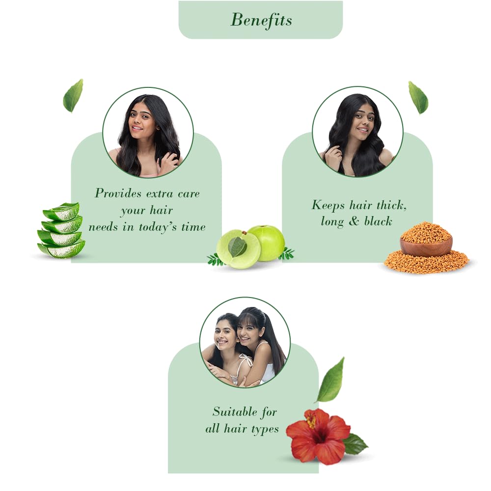 Parachute Advansed Sampoorna Coconut Hair Oil with 5 Herbs (Hibiscus, Curry Leaves, Fenugreek, Amla & Aloe) - Promotes Long, Thick & Black Hair Growth - 280ml - Perfect for Daily Hair Care & Scalp Massage