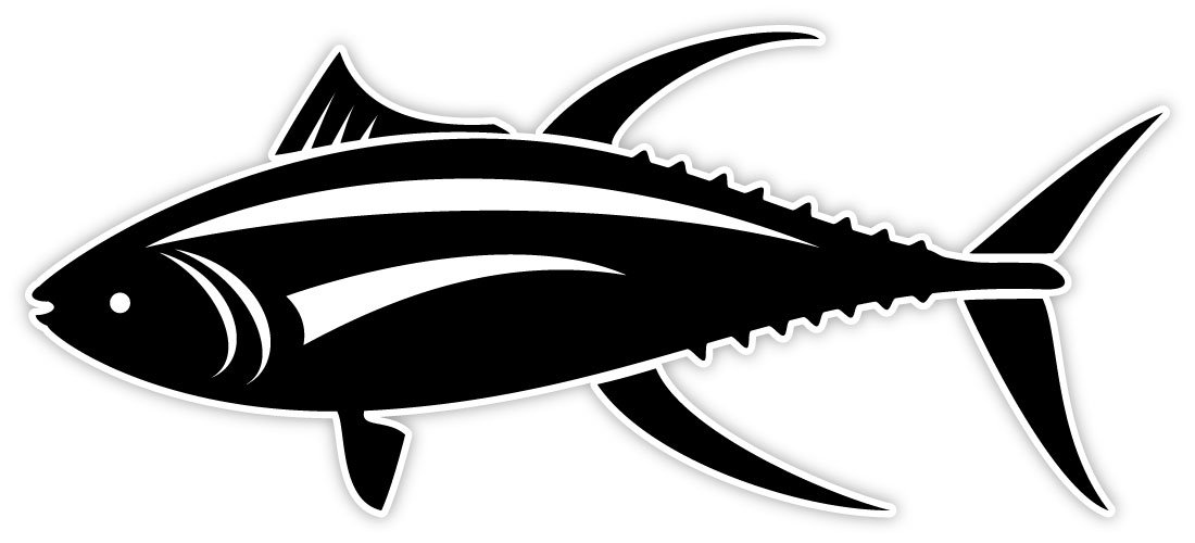 Premium Tuna Fish Vinyl Sticker Decal 6