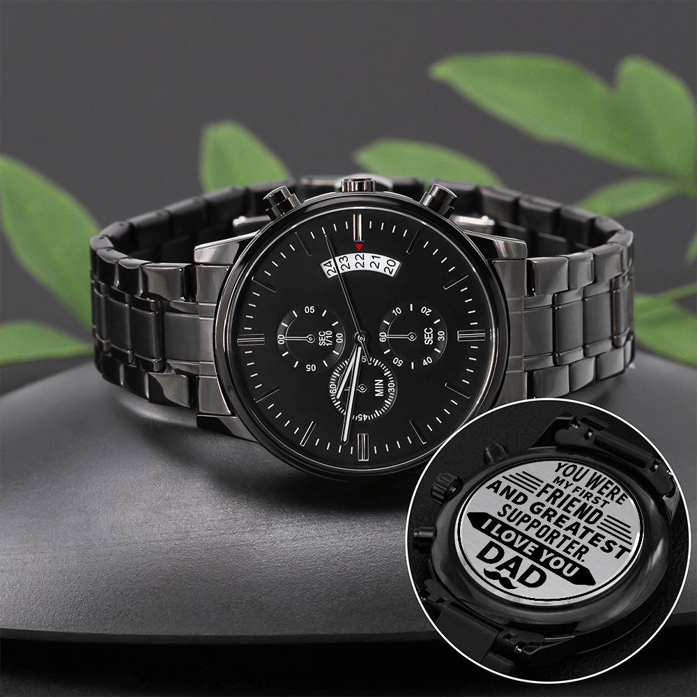 Waterproof Men's Watch - Best Christmas & Birthday Gift for Dad - Perfect for Outdoor Activities, Work & Special Occasions