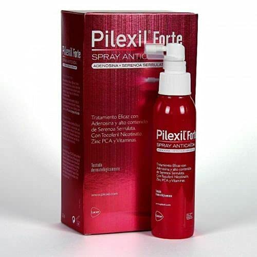 Pilexil Forte Anti-Hair Loss Spray 120ml - Hair Growth Treatment for Men & Women | Reduces Hair Fall & Strengthens Hair | Ideal for Thinning Hair & Scalp Care