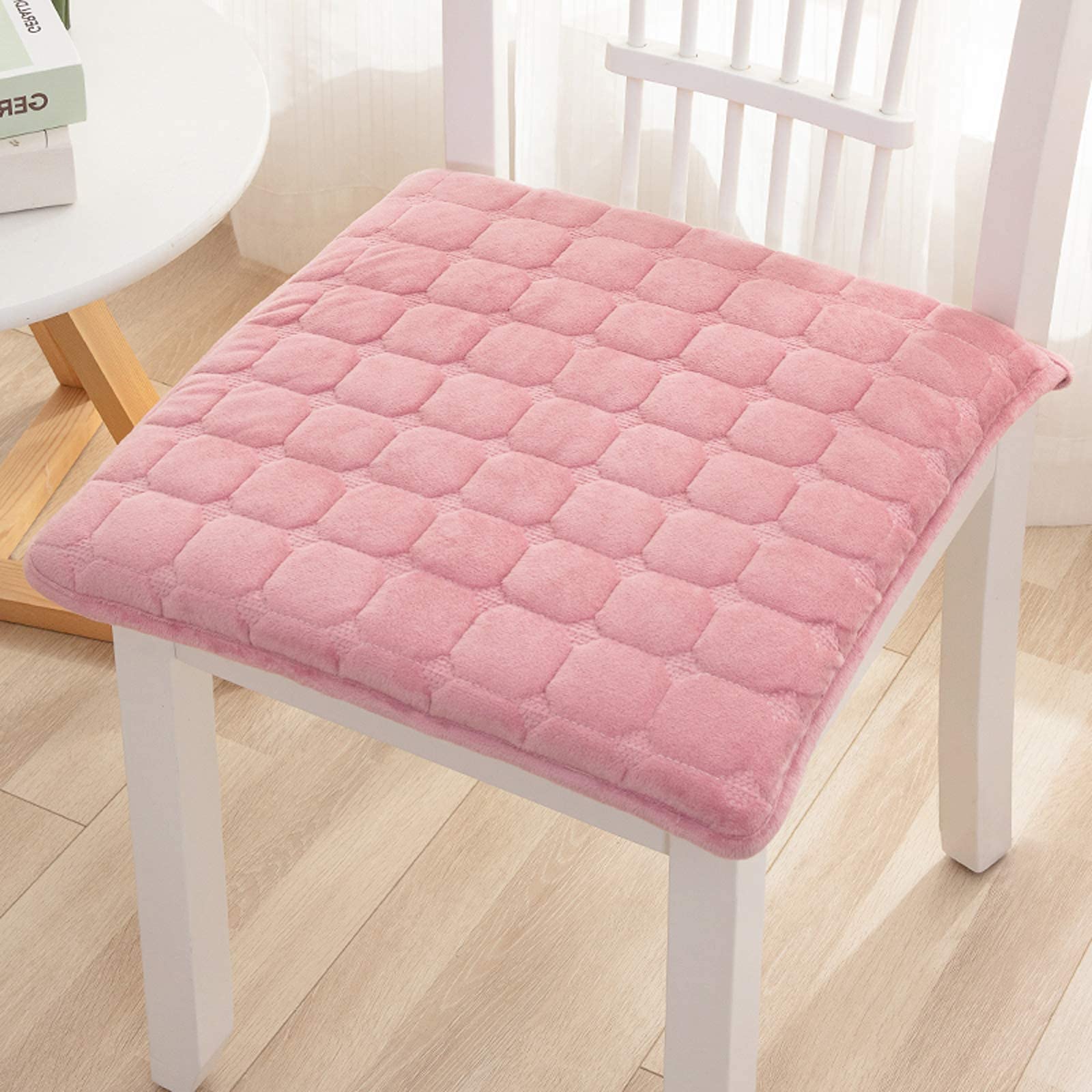 Erddcbb 4-Pack Cotton Chair Cushions - Soft Seat Cushions for Indoor & Outdoor Use (100% Cotton, Multiple Colors) - Perfect for Patio Furniture, Dining Chairs, and Floor Seating