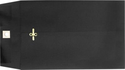 Premium 6x9 Open End Envelopes with Clasp - 80lb Text Weight, Midnight Black (Pack of 1,000) - Perfect for Business Mail, Wedding Invitations & Legal Documents