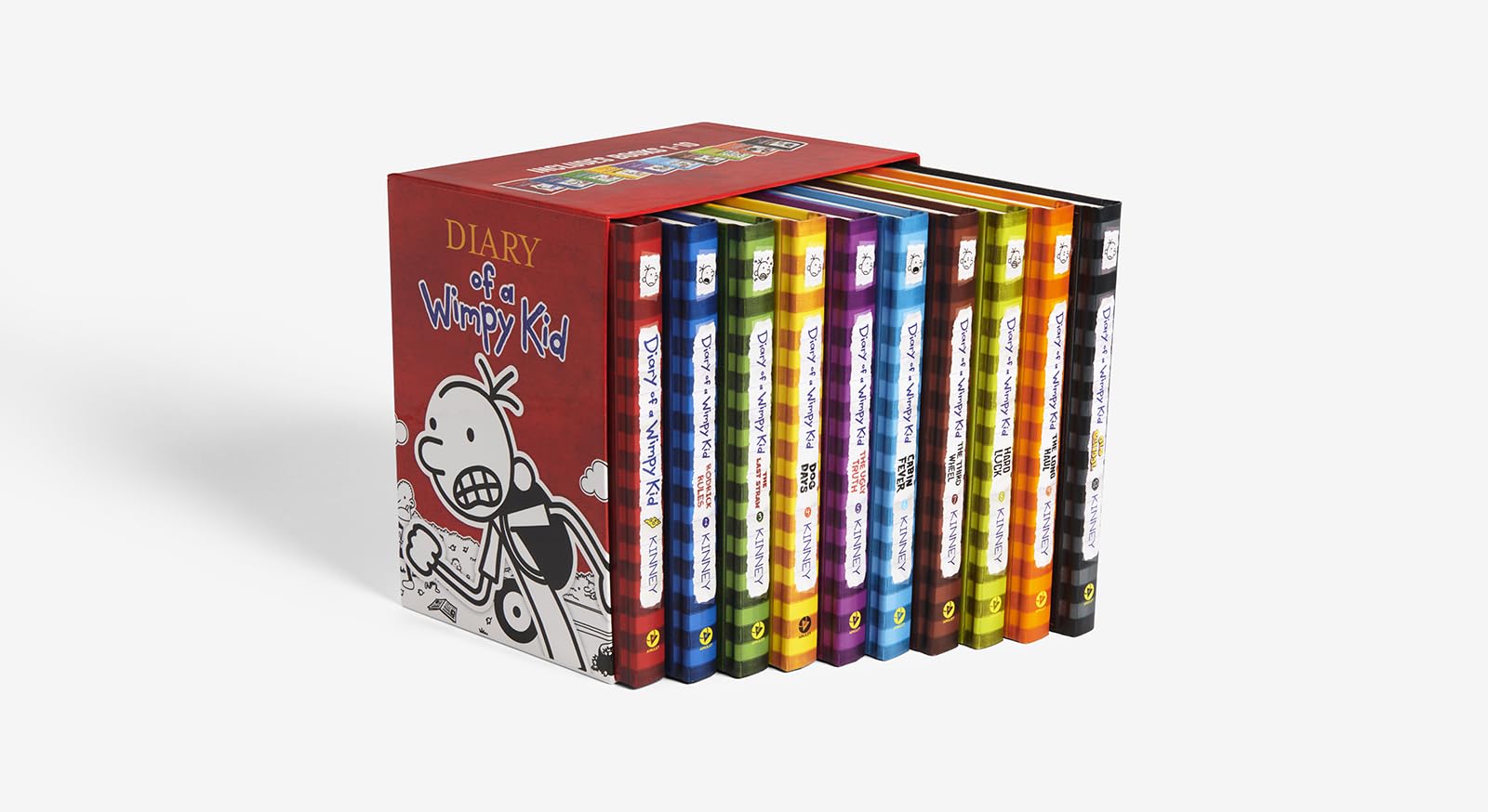 Diary of a Wimpy Kid Hardcover Book Set (Books 1-10) - Complete Collection Box Set for Kids | Perfect Gift for Young Readers, Birthday Presents & Classroom Libraries