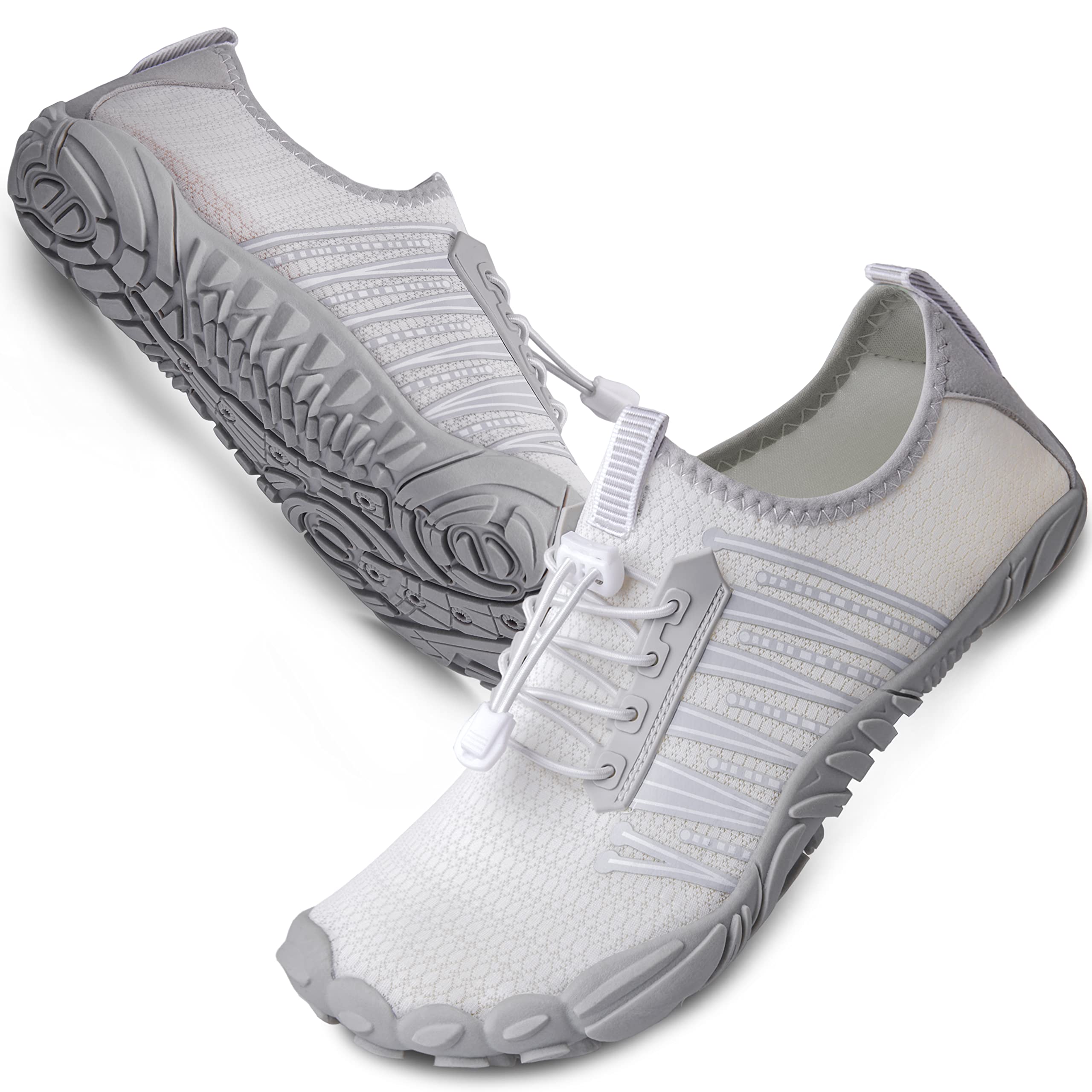 SIMARI Water Shoes for Men & Women - Quick Dry Aqua Socks, Barefoot Beach Swim Shoes for Swimming, Surfing, Kayaking, Diving | Ideal for Pool, Lake, River, Boating, Walking & Hiking Adventures