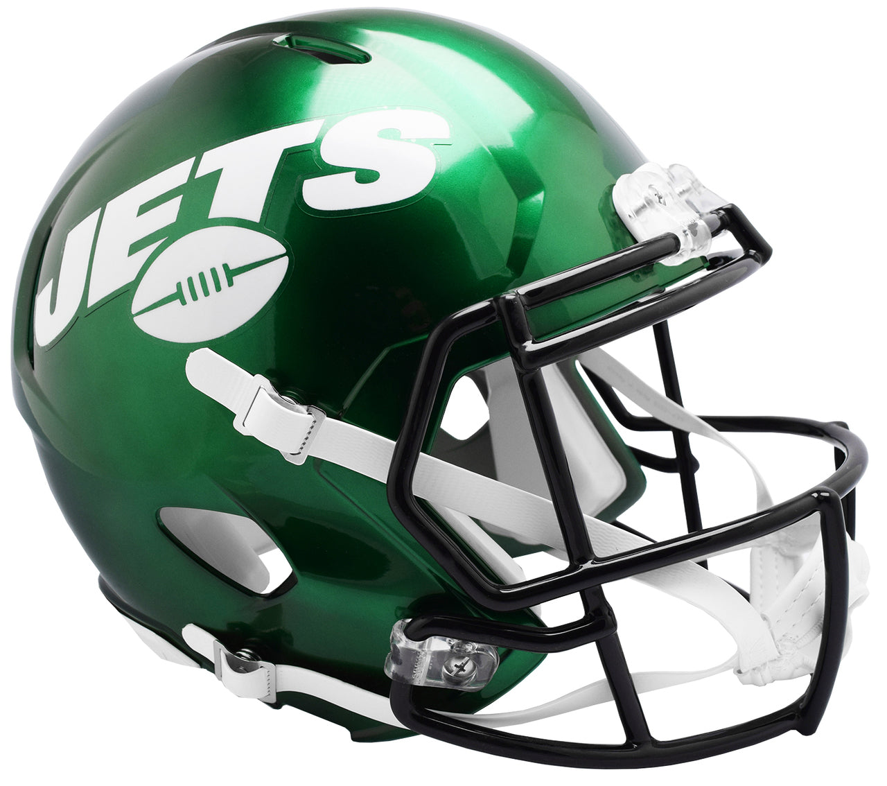 New York Jets Speed Replica Football Helmet - Authentic NFL Fan Gear for Game Day & Collectors