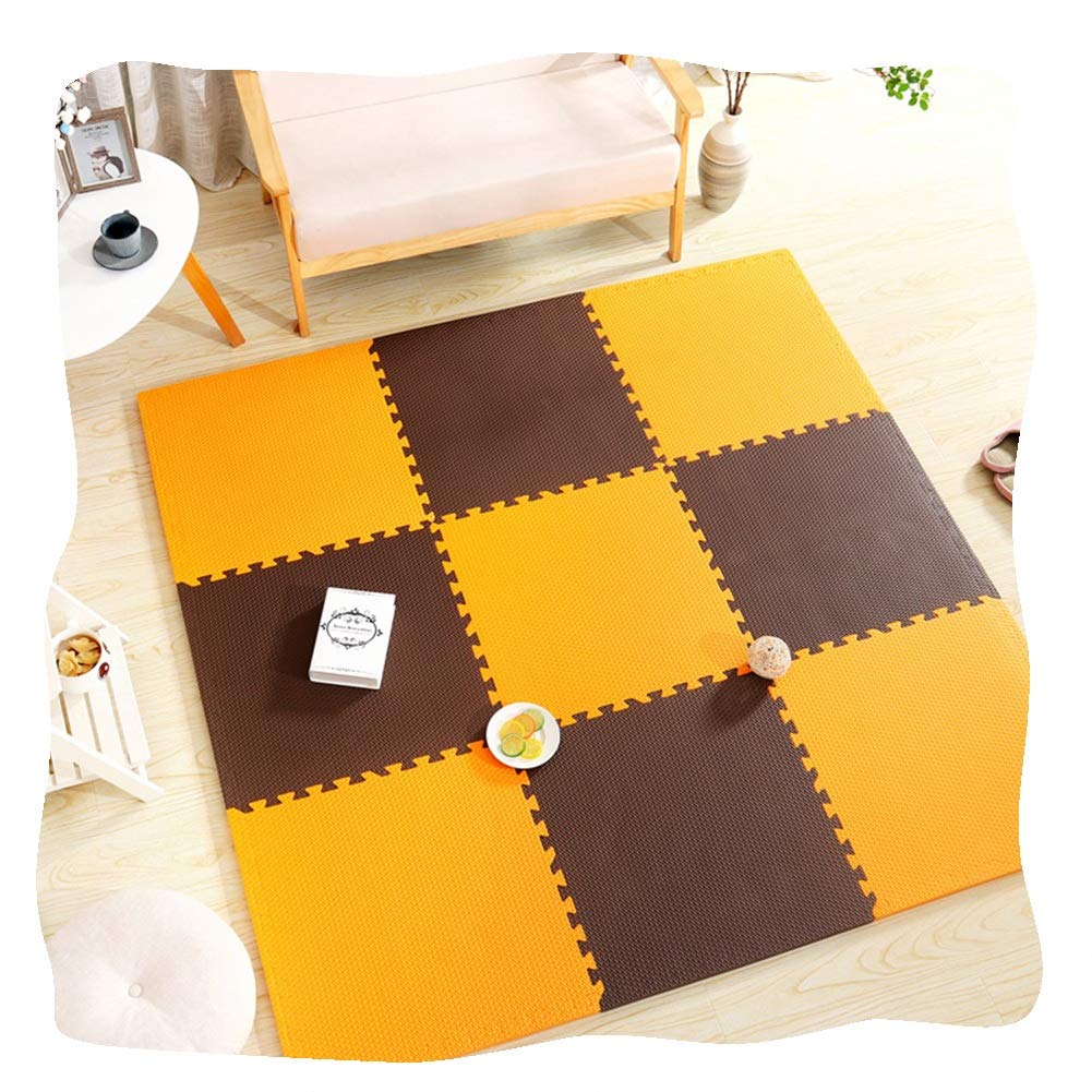 Non-Slip Interlocking Foam Play Mats for Kids - 6-Piece Colorful Puzzle Tiles (60x60x2.3cm) - Safe Floor Protection for Playrooms, Nurseries & Daycares - Perfect for Crawling, Learning & Playtime Activities