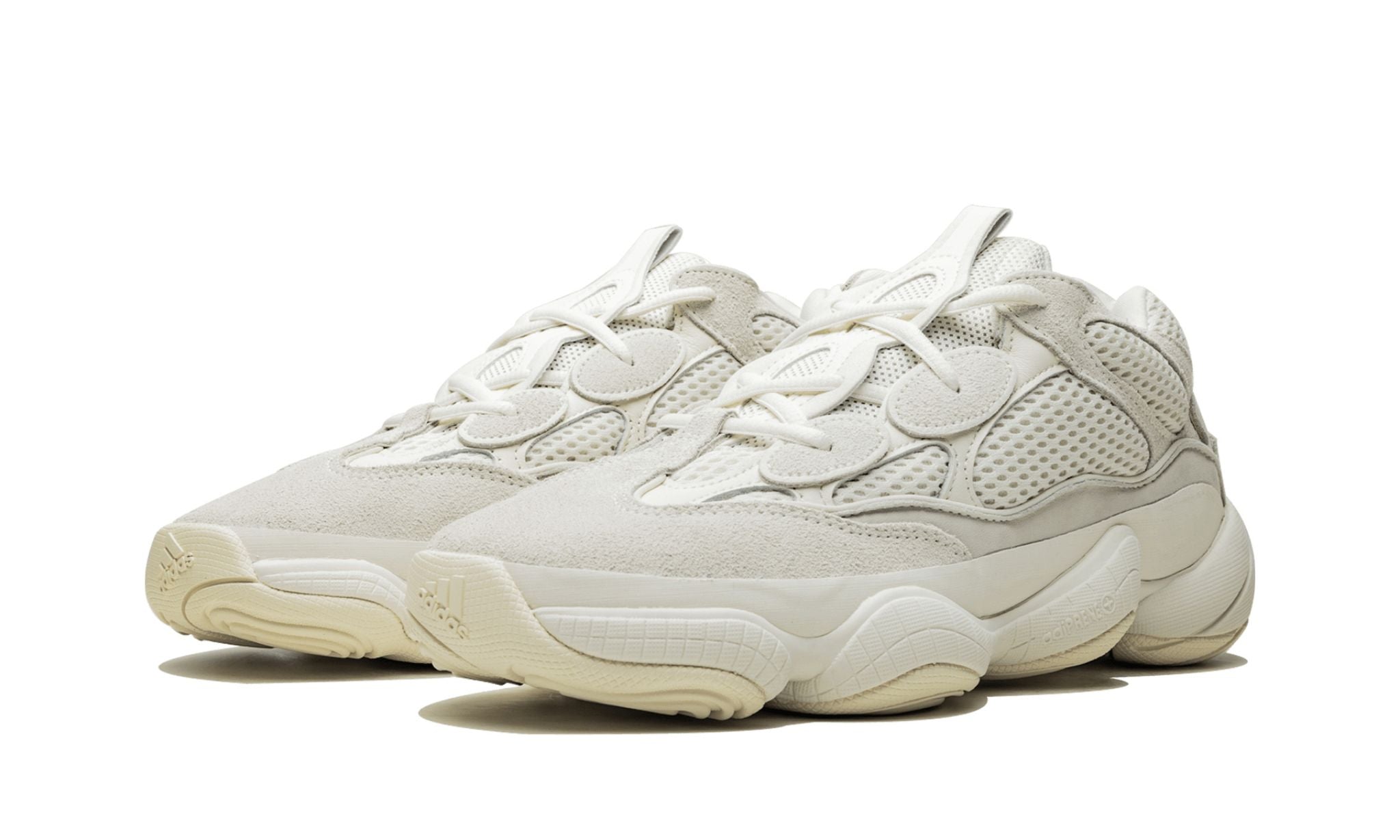 Adidas Yeezy 500 Bone White Men's Sneakers - Comfortable Running Shoes for Men, Casual Athletic Shoes for Walking, Gym & Streetwear Fashion