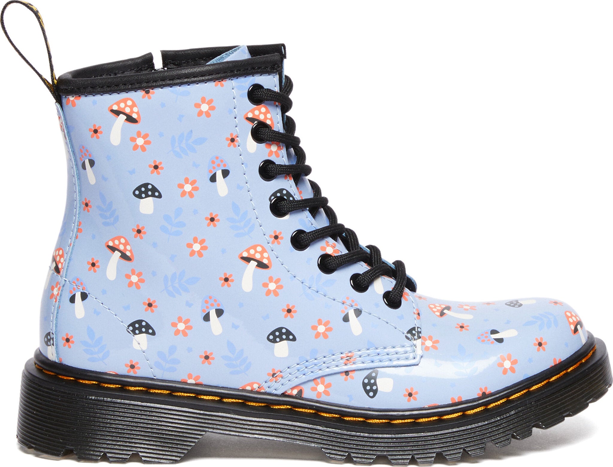 Dr. Martens 1460 Leather Ankle Boots for Youth - Classic Black Unisex Chelsea Boots | Perfect for School, Casual Wear & Street Fashion