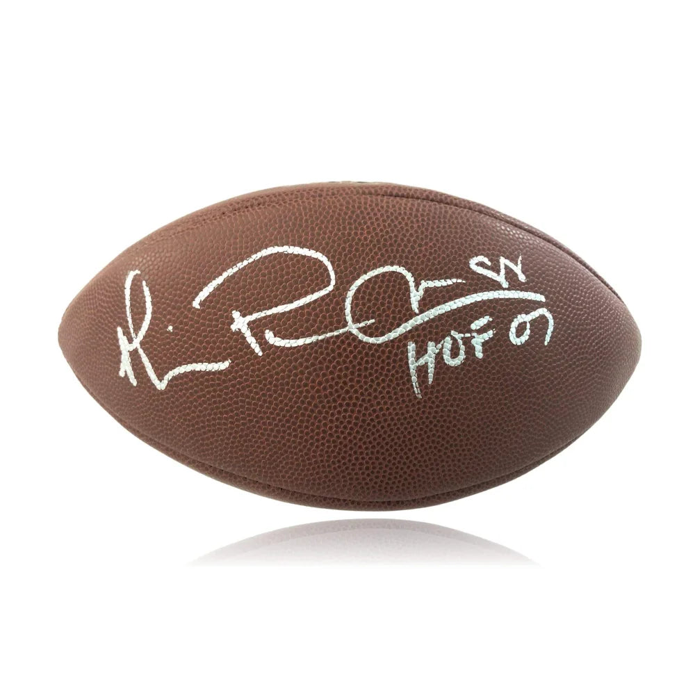 Michael Irvin Signed NFL Football with 