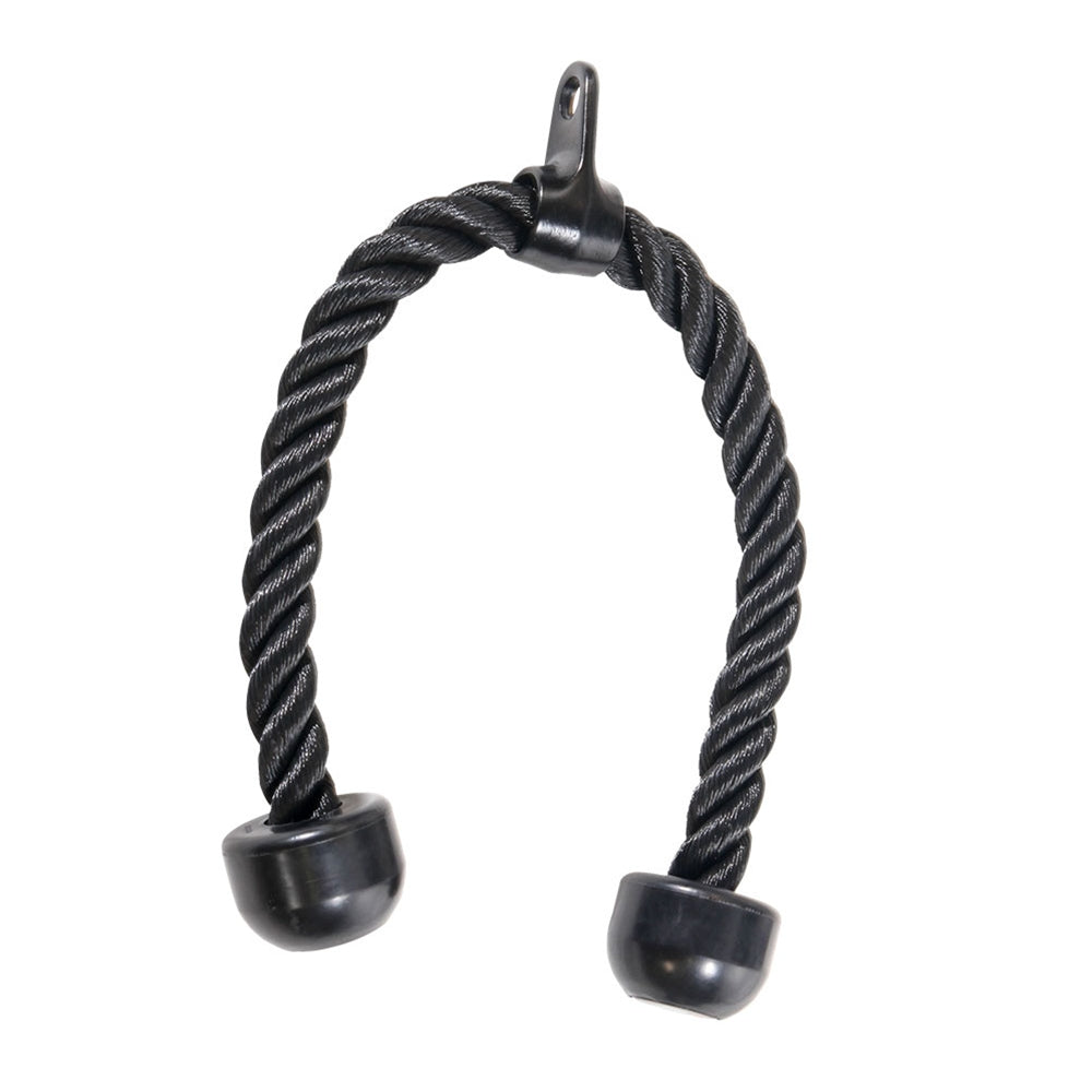 Premium Tricep Rope with Double Grip - Heavy Duty Cable Attachment for Home Gym & CrossFit Workouts - Perfect for Triceps, Biceps & Back Exercises