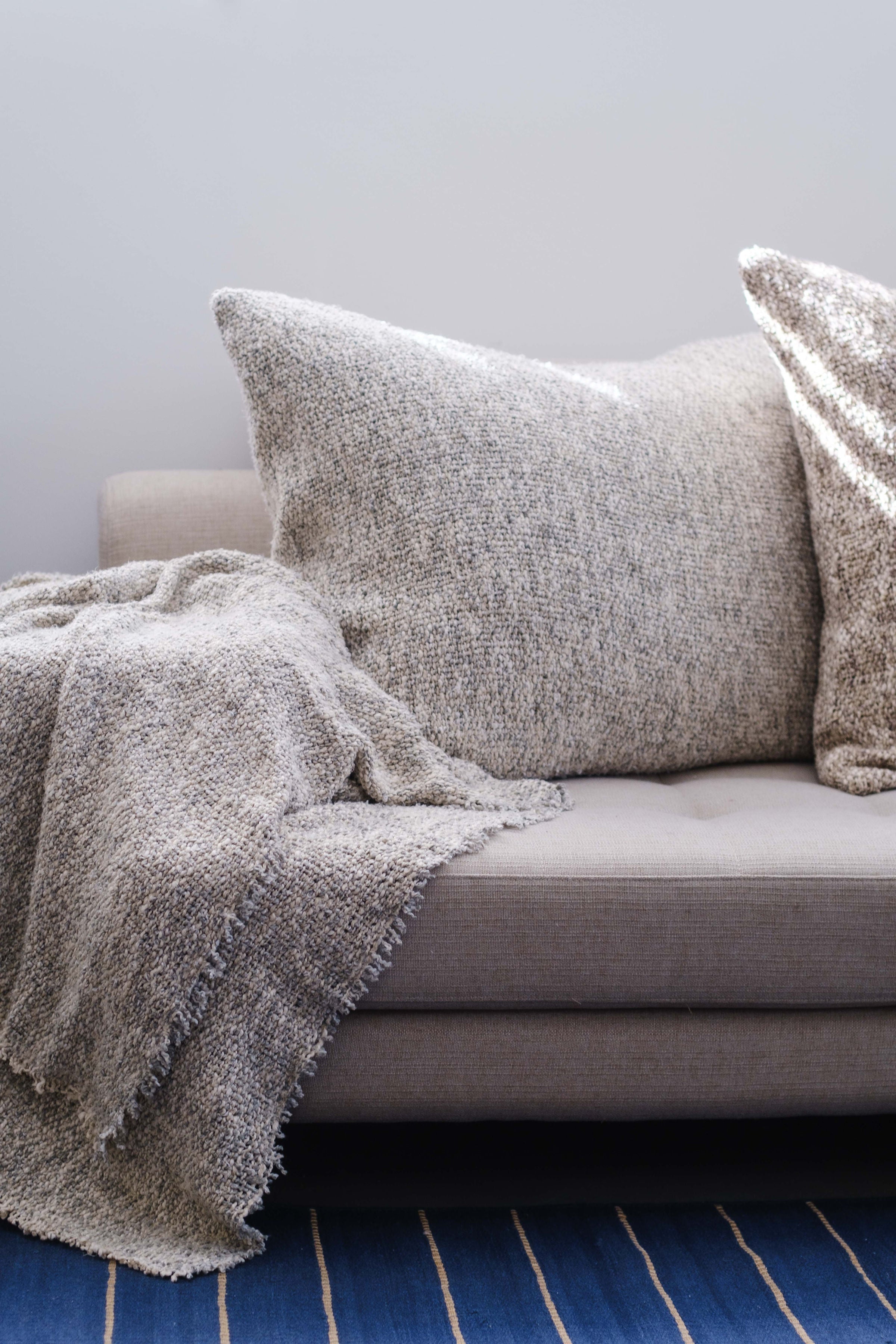 Brentwood Oversized Pillow with Insert - Soft & Supportive for Bed, Couch, and Floor Lounging