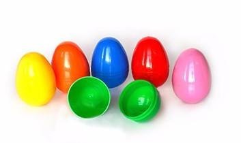 1000-Piece Plastic Easter Eggs with Candy - Bulk Fillable Easter Eggs for Egg Hunts, Party Favors, and Classroom Rewards (2 Candy Included)