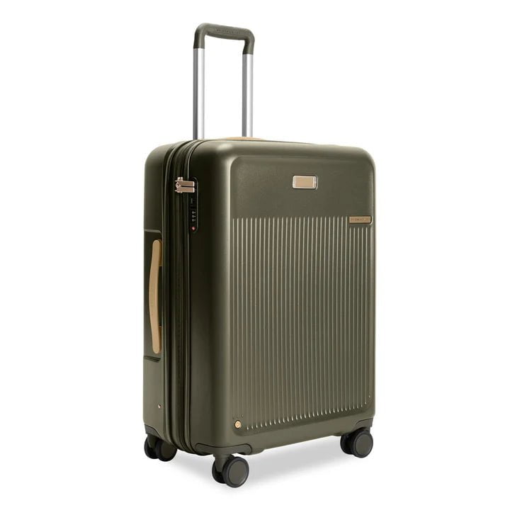 Briggs & Riley Sympatico 3.0 Medium Expandable Spinner Luggage - Lightweight Durable Carry-On Suitcase for Business Travel & Vacation | TSA Lock & Smooth Wheels