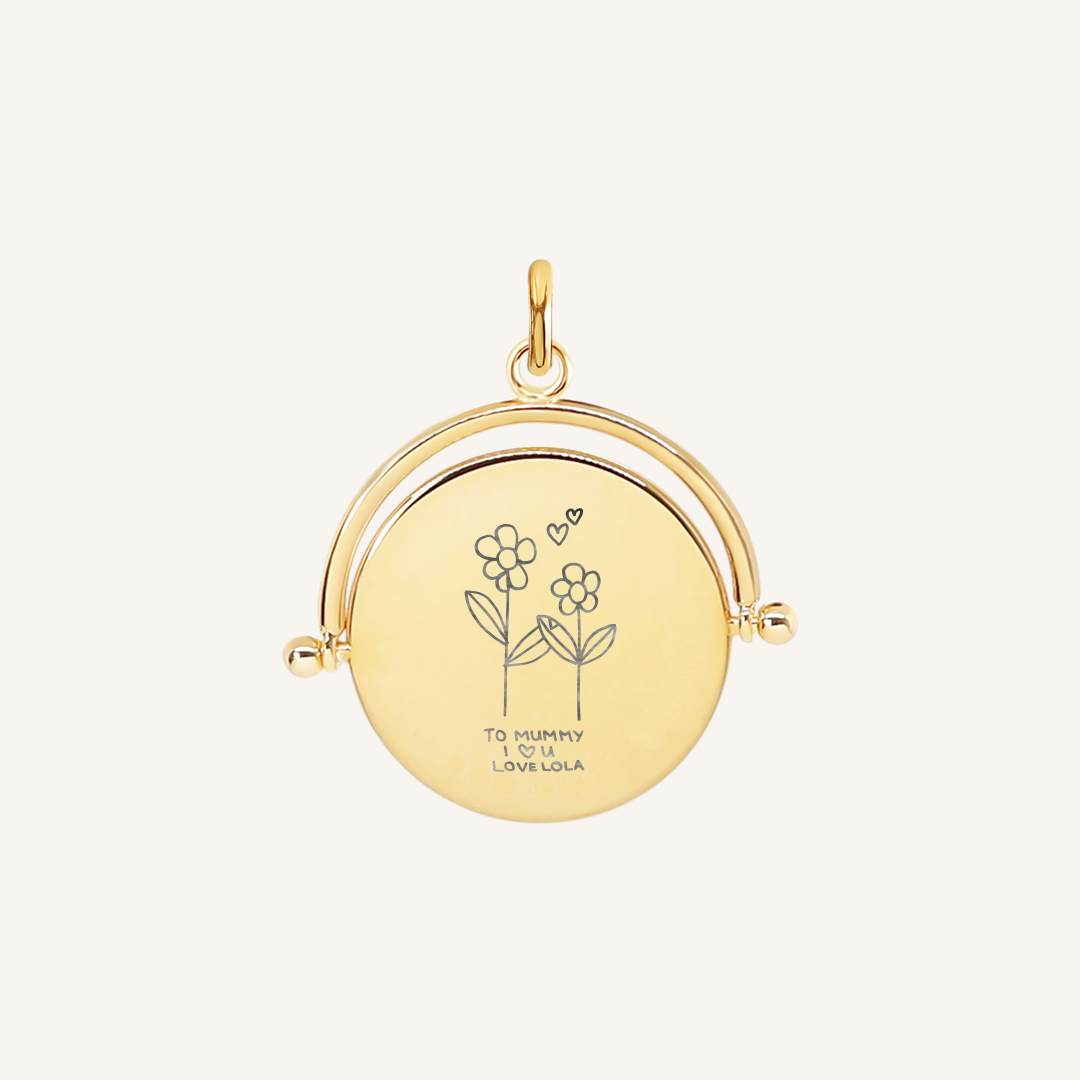 Handmade Illustrate Pendant Necklace - Unique Personalized Jewelry for Women - Perfect for Gifts, Parties & Everyday Wear