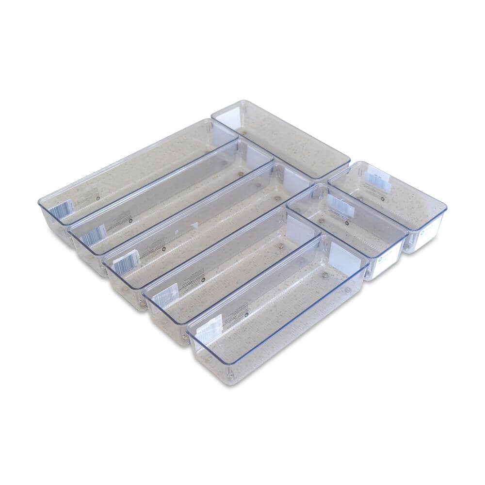 Sophie Cutlery Drawer Organizer Set - Expandable Silverware Tray for Kitchen Utensils - Perfect for Knives, Forks, Spoons & Cooking Tools Storage - Fits Standard Drawers (Great for Home, Restaurant & Office Use)