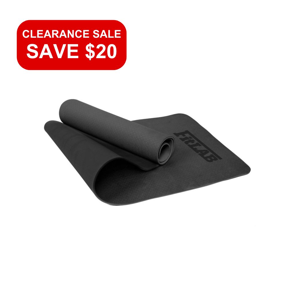 Fitlab Premium TPE Yoga Mat - Non-Slip, Eco-Friendly, Extra Thick for Comfort - Perfect for Home Workouts, Studio Yoga & Pilates - Pre-Order Now (ETA End January)