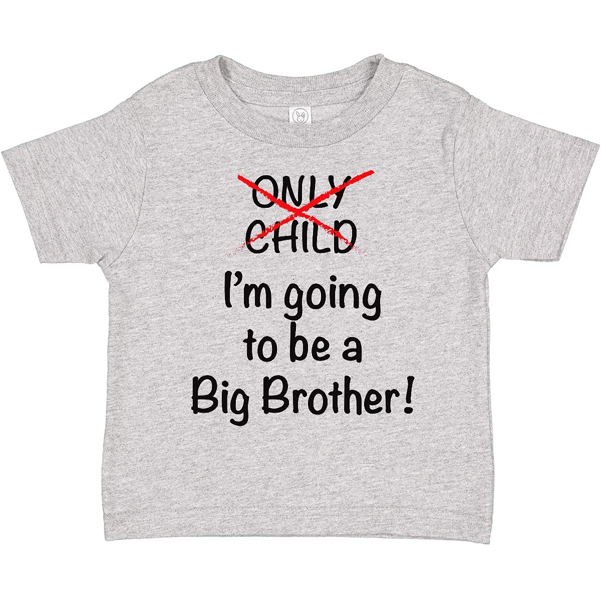 Inktastic 'I'm Going to Be a Big Brother' Toddler T-Shirt - Cute Sibling Announcement Outfit for Baby Boys & Girls - Perfect for Gender Reveal, Newborn Photos & Family Events