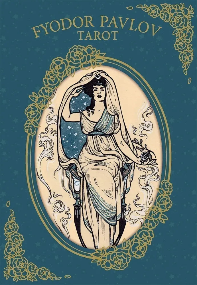 Fyodor Pavlov Tarot Deck - 78 Unique Cards for Divination, Meditation & Spiritual Guidance | Perfect for Beginners & Professional Readers