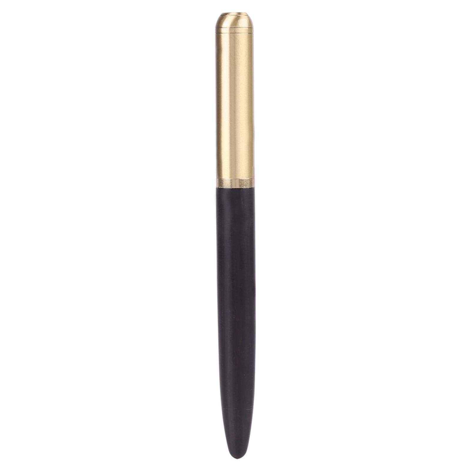 Premium Vintage Wooden Fountain Pen for Calligraphy - 0.7mm Ebony Nib - Elegant Writing Instrument for Business, Office & Stationery Supplies | Perfect for Gifts, Journaling & Professional Correspondence