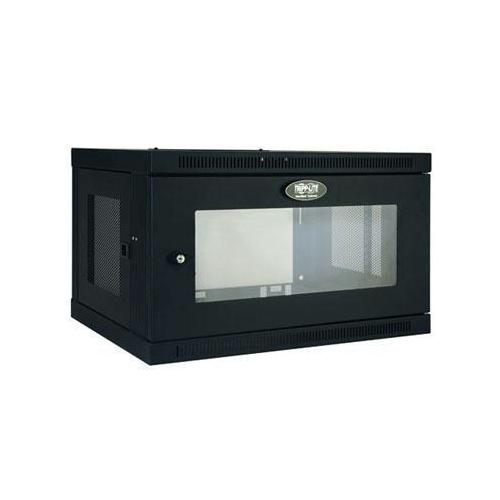 6U Plex Door Wall Mount Rack - Heavy Duty Network Server Cabinet for Data Centers, Offices & Home Use
