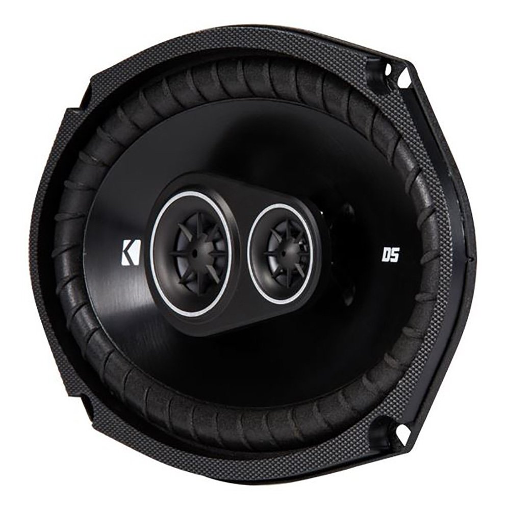 KICKER 43DSC69304 D Series 6x9 Inch 360 Watt 3-Way Dual Car Speakers & 43DSC6504 6.5 Inch 240 Watt 2-Way 4 Ohm Coaxial Speakers - Premium Car Audio System for Trucks, SUVs, and Sedans